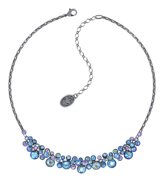 Blue/purple - Water Cascade necklace - Konplott